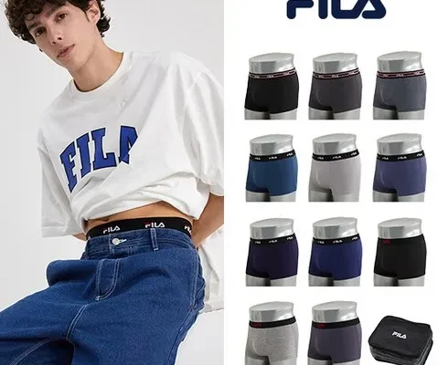 방송인기상품 FILA 리얼블랙에디션 드로즈 9종 남성 지금 구매하세요