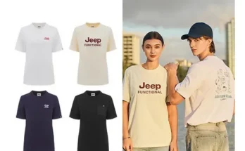 알뜰 쇼핑족 주목!! Jeep 남성 24 SUMMER COOL SORONA 반팔 티셔츠 4종 베스트8