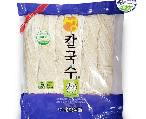 놓치면 후회할 생면쟁이의칼국수면생칼국수생면3인분600g Top8