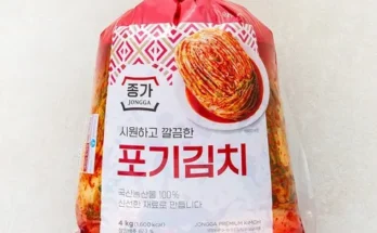 가성비 끝판왕  종가 중부식 포기김치 11kg (5.5kg X 2 베스트 상품